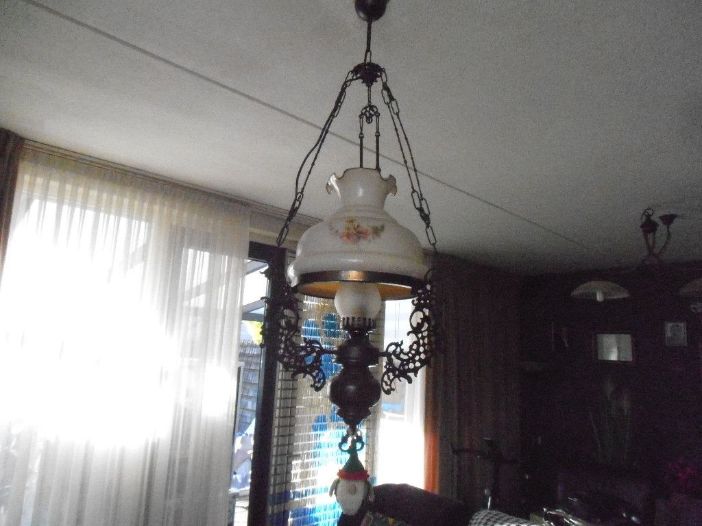 hanglampen, Ophalen, Gebruikt, Glas