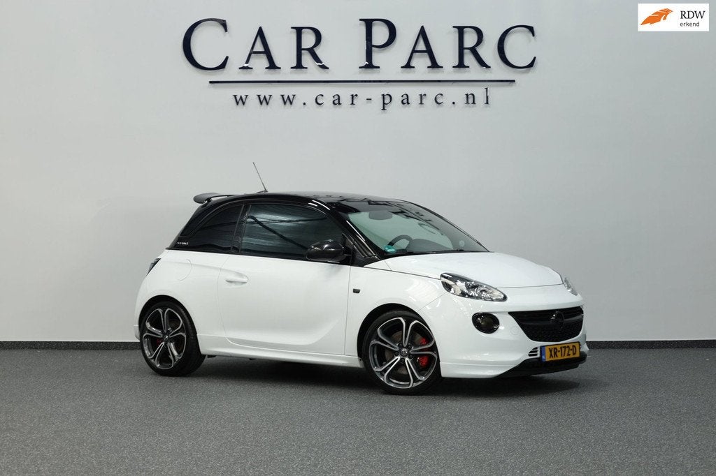 Opel ADAM 1.4 Turbo S 150+PK LED/ALCANTARA HEMEL/LEDER/LMV/C, Auto's, Opel, Bedrijf, Te koop, ADAM, ABS, Airbags, Airconditioning
