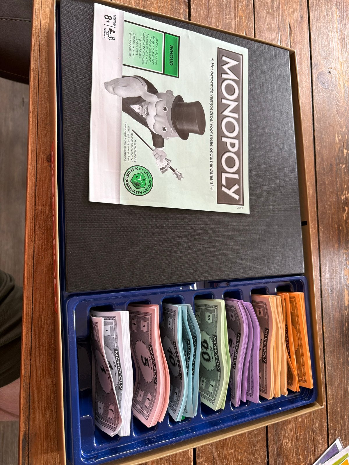 Monopoly Van der Valk - Ongeopend, wel geopend, Ophalen of Verzenden, Zo goed als nieuw