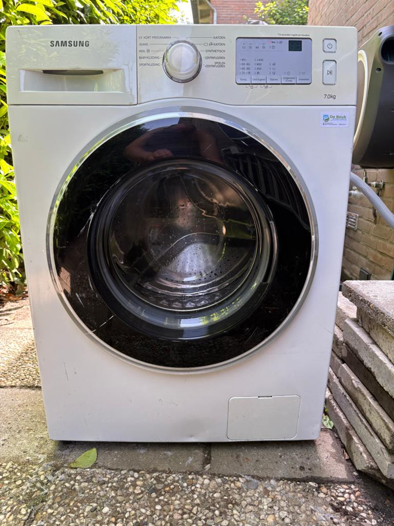 Samsung Wasmachine 7kg 1400 toeren - Bezorging Mogelijk, Ophalen, Gebruikt, Voorlader, Kort programma