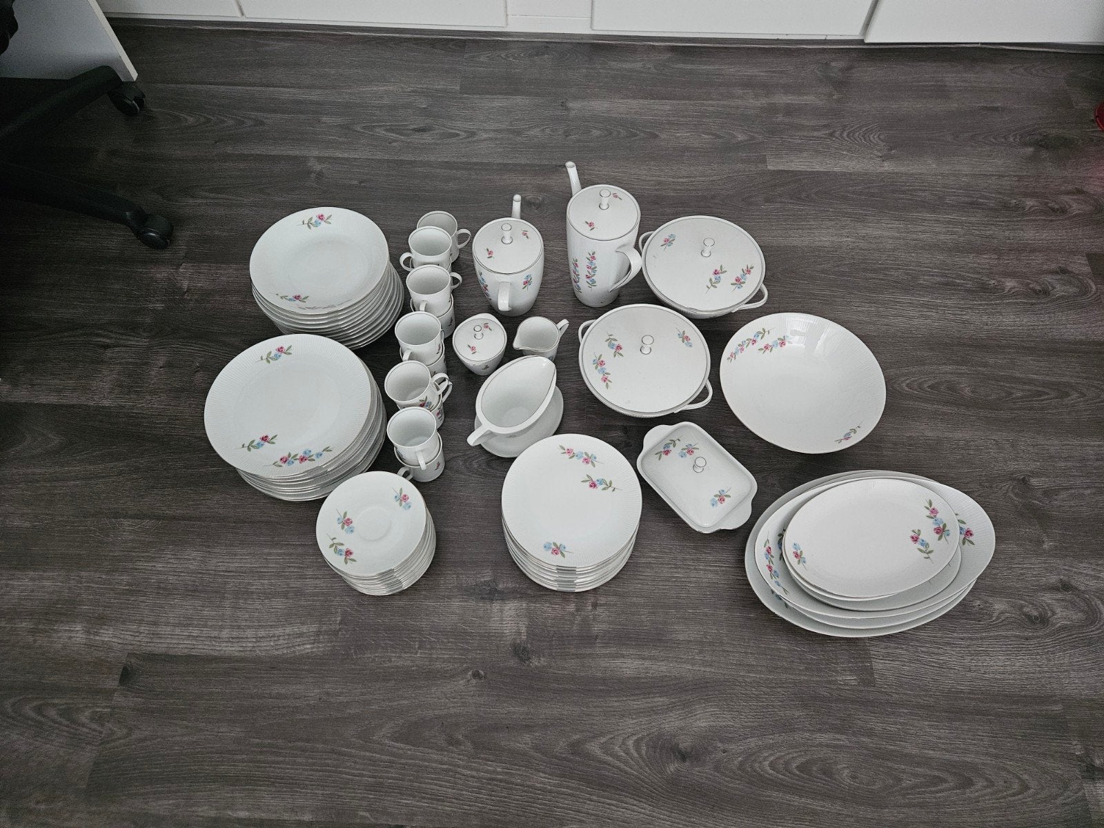 servies, Ophalen