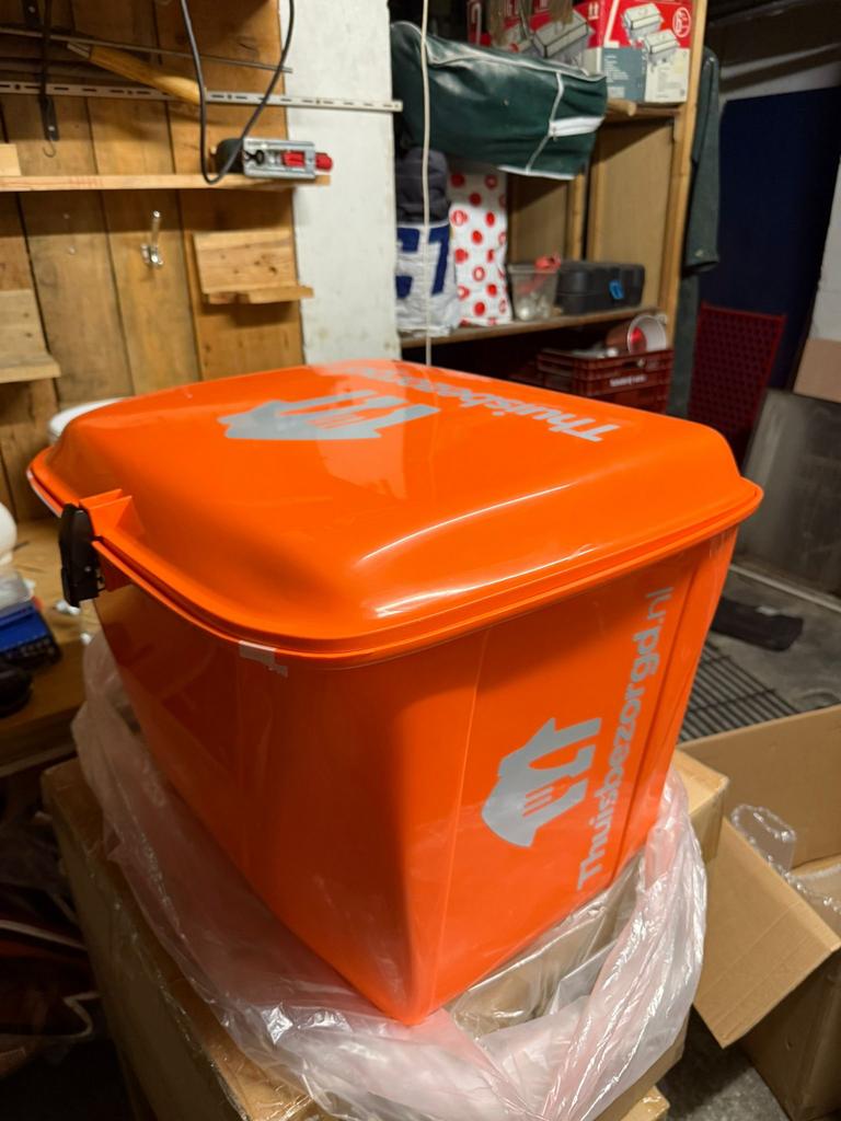Thuisbezorgd bezorgbox Oranje, Ophalen of Verzenden, Nieuw