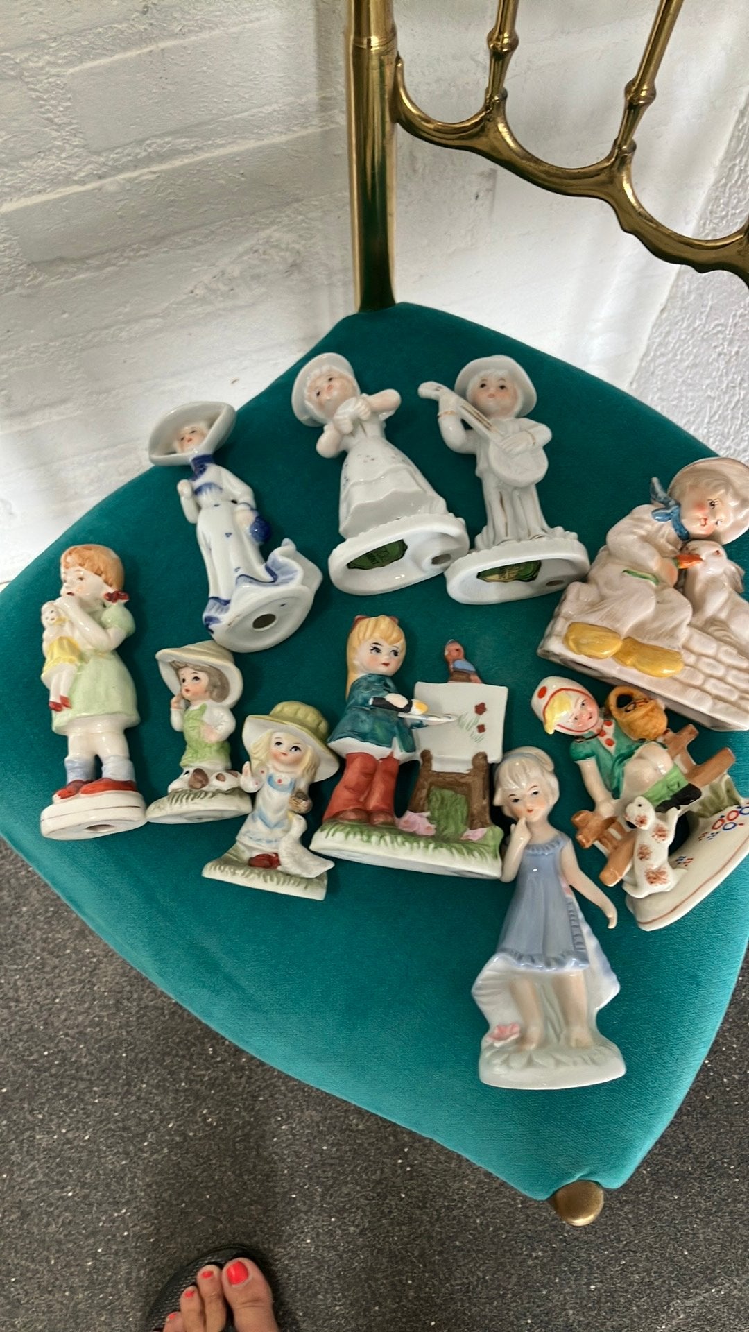 Partij vintage beeldjes, Ophalen of Verzenden, Zo goed als nieuw
