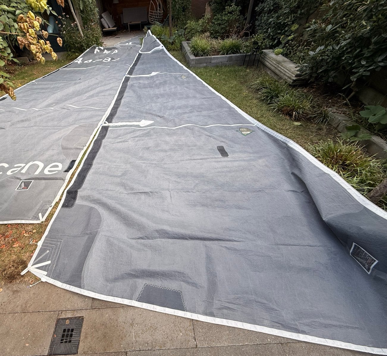 J/88 high-end fok Axe Sails (Aramid/Vectran), 6 meter of meer, 15 tot 30 m², Ophalen of Verzenden, Zo goed als nieuw