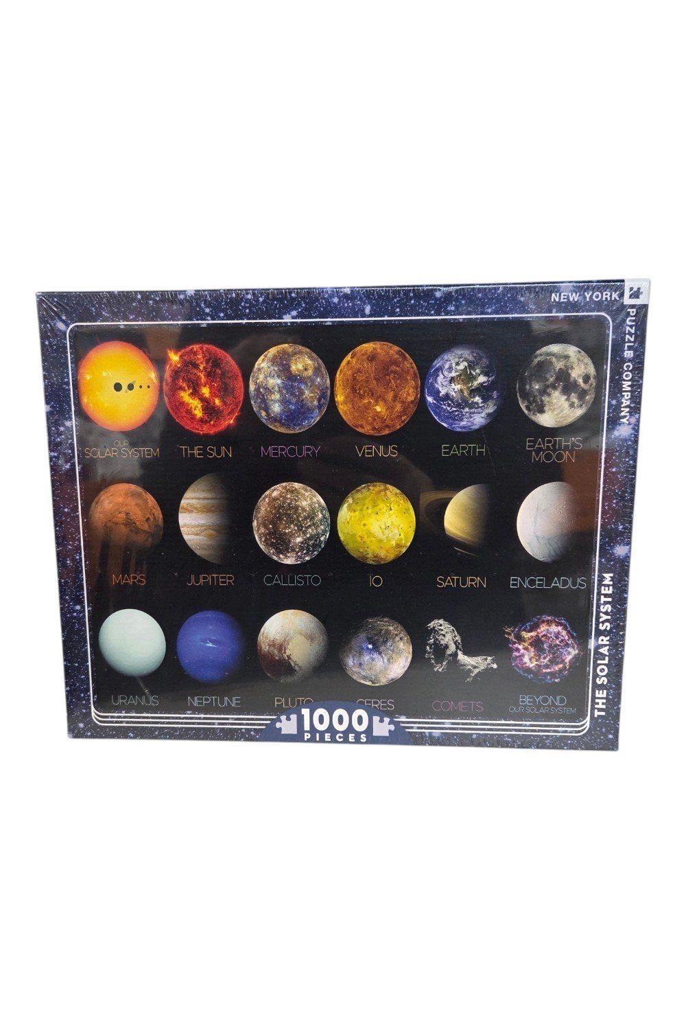New York Puzzle Company Het Zonnestelsel 1000 Stukjes, Ophalen of Verzenden