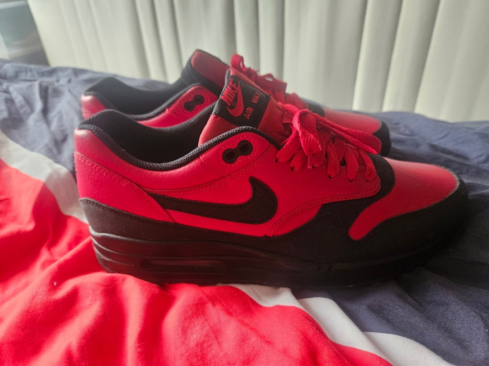 Nike air max 1 ltr premium gym red 44, Ophalen of Verzenden, Nieuw, Overige kleuren