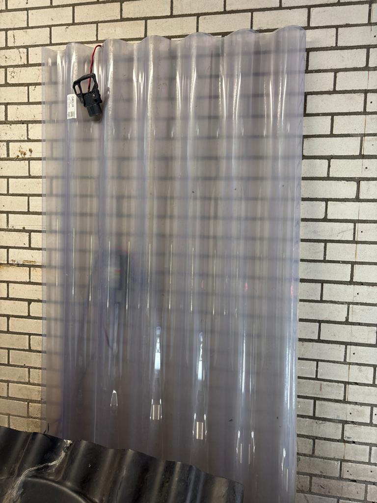 Lichtdoorlatende golfplaat - Transparant, Doe-het-zelf en Verbouw, Platen en Panelen, Ophalen, Nieuw, Overige materialen, Minder dan 20 mm