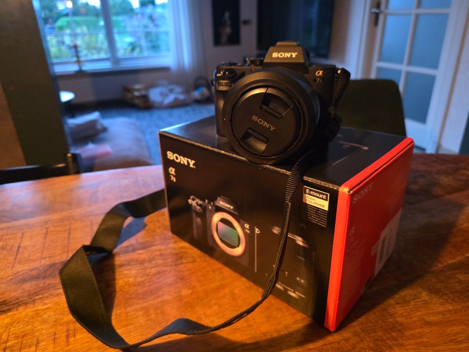 Sony Alpha A7 II Systeemcamera met 28-70mm lens, Audio, Tv en Foto, Fotocamera's Digitaal, Beeldstabilisatie, Lensdop, Ophalen of Verzenden