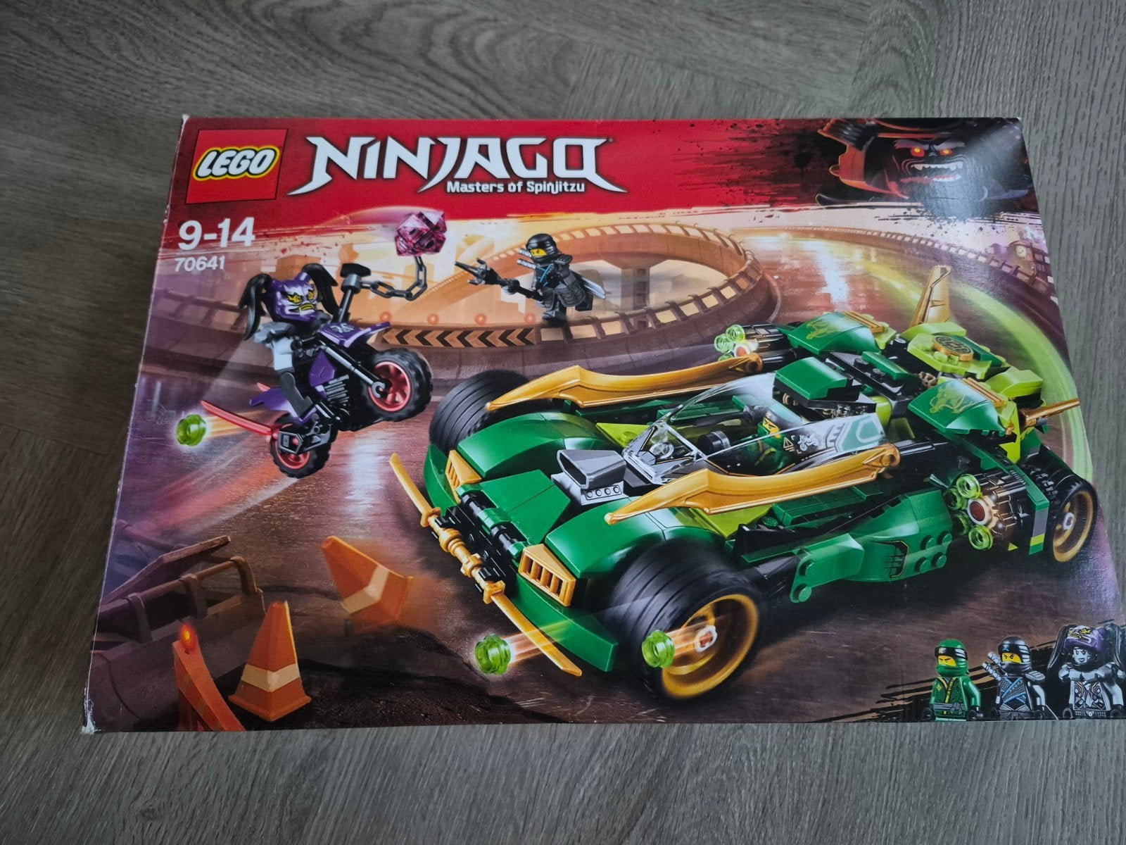Ninjago 70641 Mooie groene race auto, Ophalen, Zo goed als nieuw, Lego, Ninjago