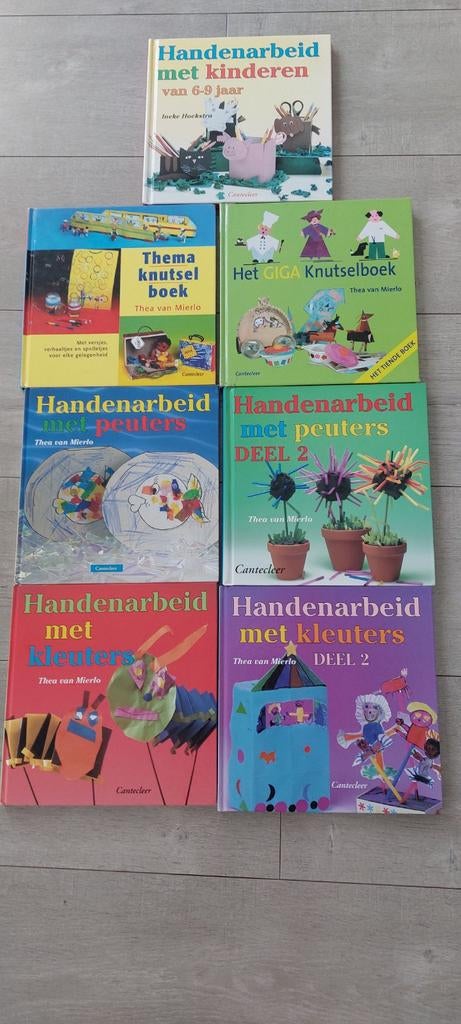 Knutselboeken peuters en kleuters. Thea van Mierlo., Ophalen of Verzenden, Zo goed als nieuw, Fictie algemeen