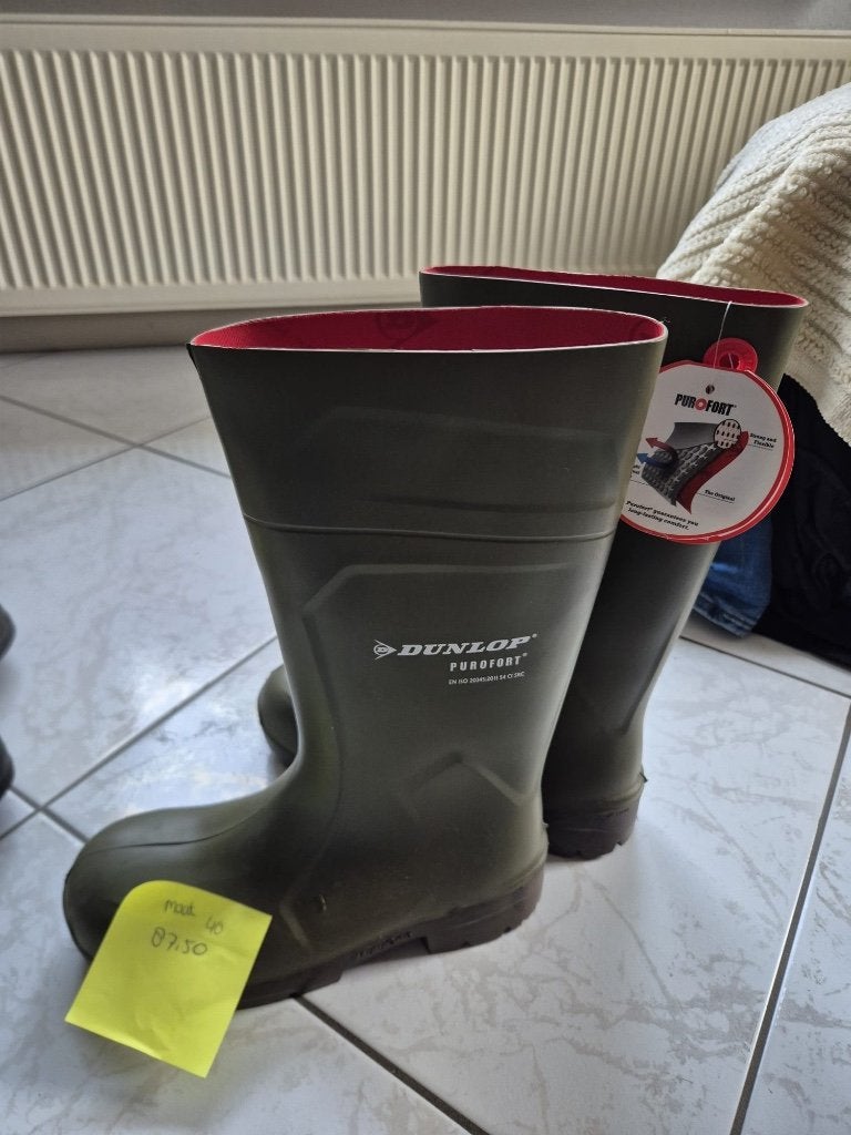 Dunlop purofort maat 40, Ophalen, Dames, Nieuw, Laarzen