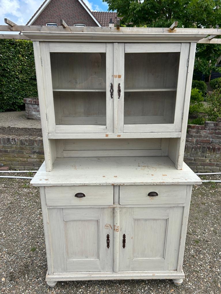 Buffetkast, Kast brocante, decoratie, Huis en Inrichting, Kasten | Buffetkasten, Ophalen, Gebruikt, Met deur(en), 50 tot 100 cm