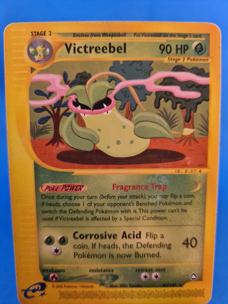 Victreebel 42/147 - Aquapolis, Verzenden, Gebruikt