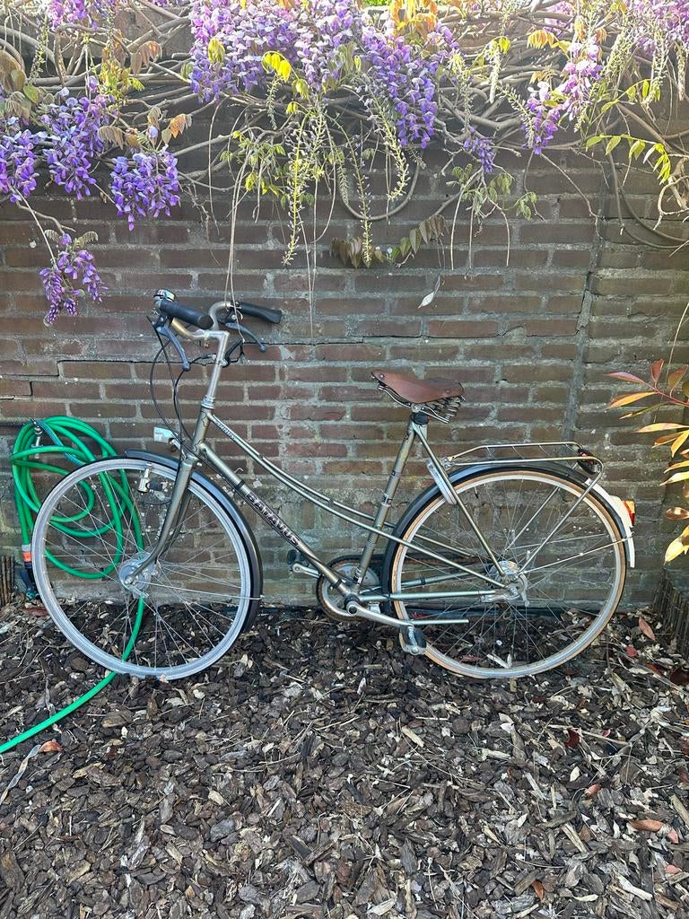 Batavus fiets vintage retro model + brooks zadel, Ophalen, Velgrem, Batavus, 53 tot 56 cm