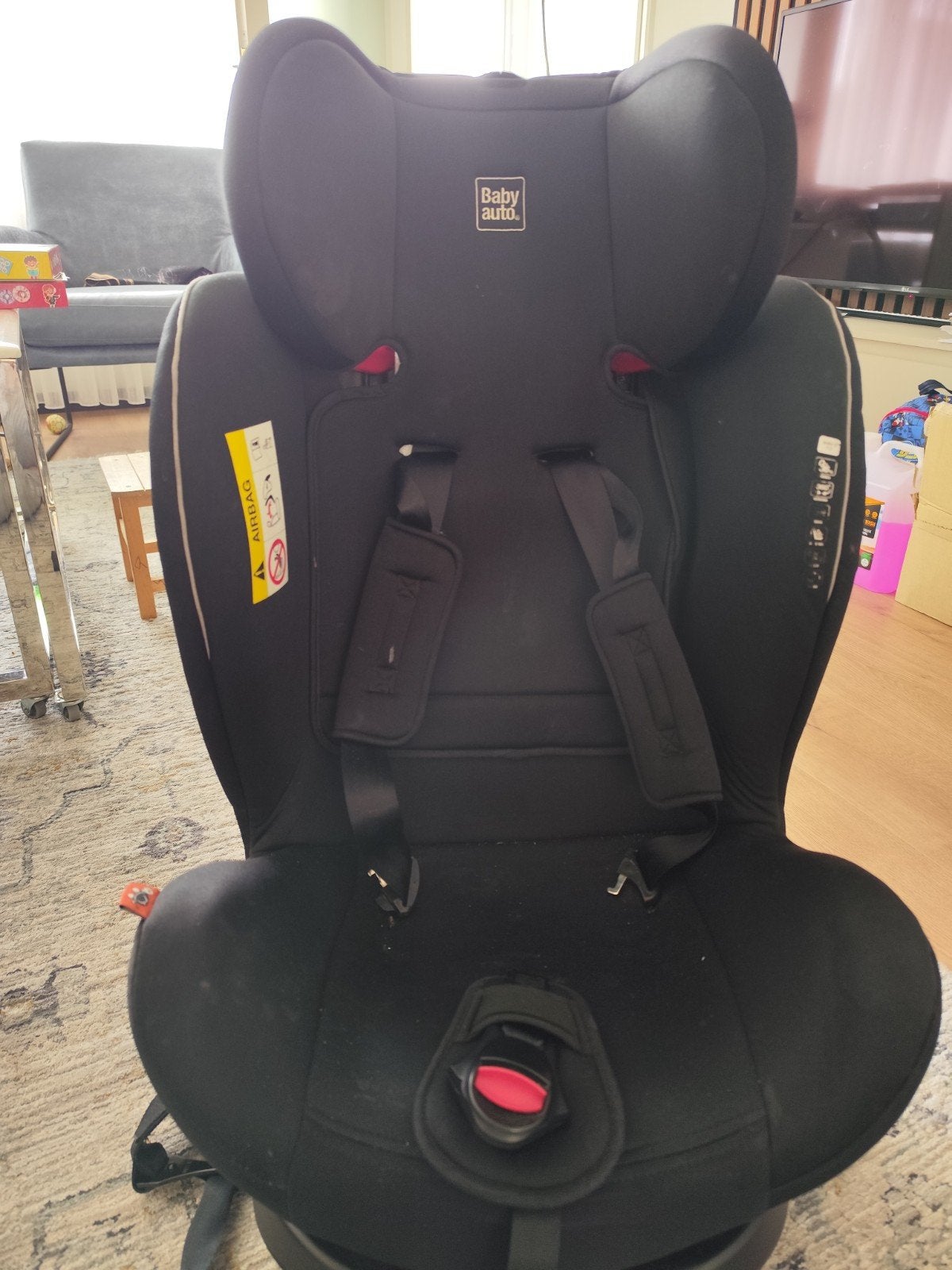 Babyauto autostoel - Zwart, 0-18 kg, Isofix, Kinderen en Baby's, Autostoeltjes, Ophalen of Verzenden