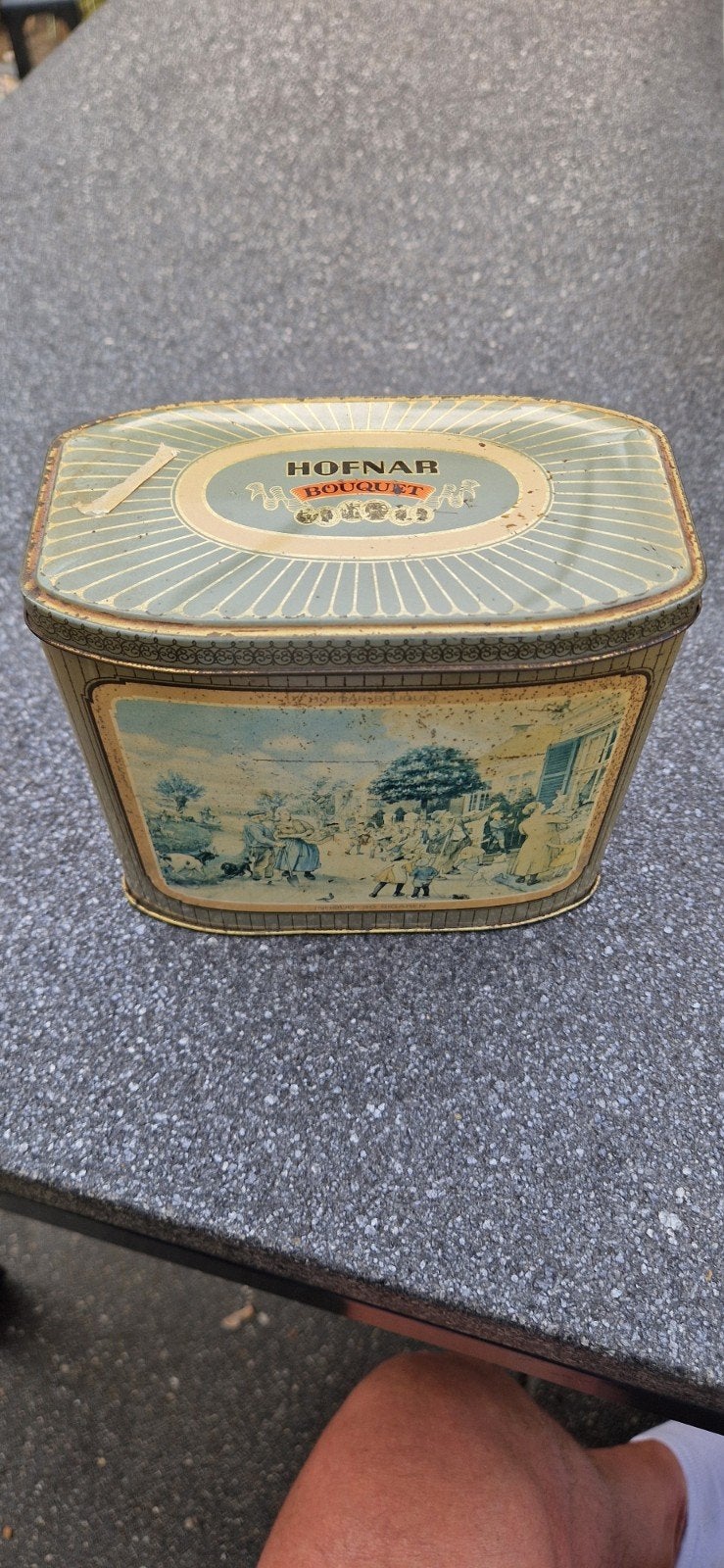 Vintage Hofnar Sigarenblik - Decoratief Verzamelobject, Verzamelen, Ophalen of Verzenden, Gebruikt, Overige, Overige merken
