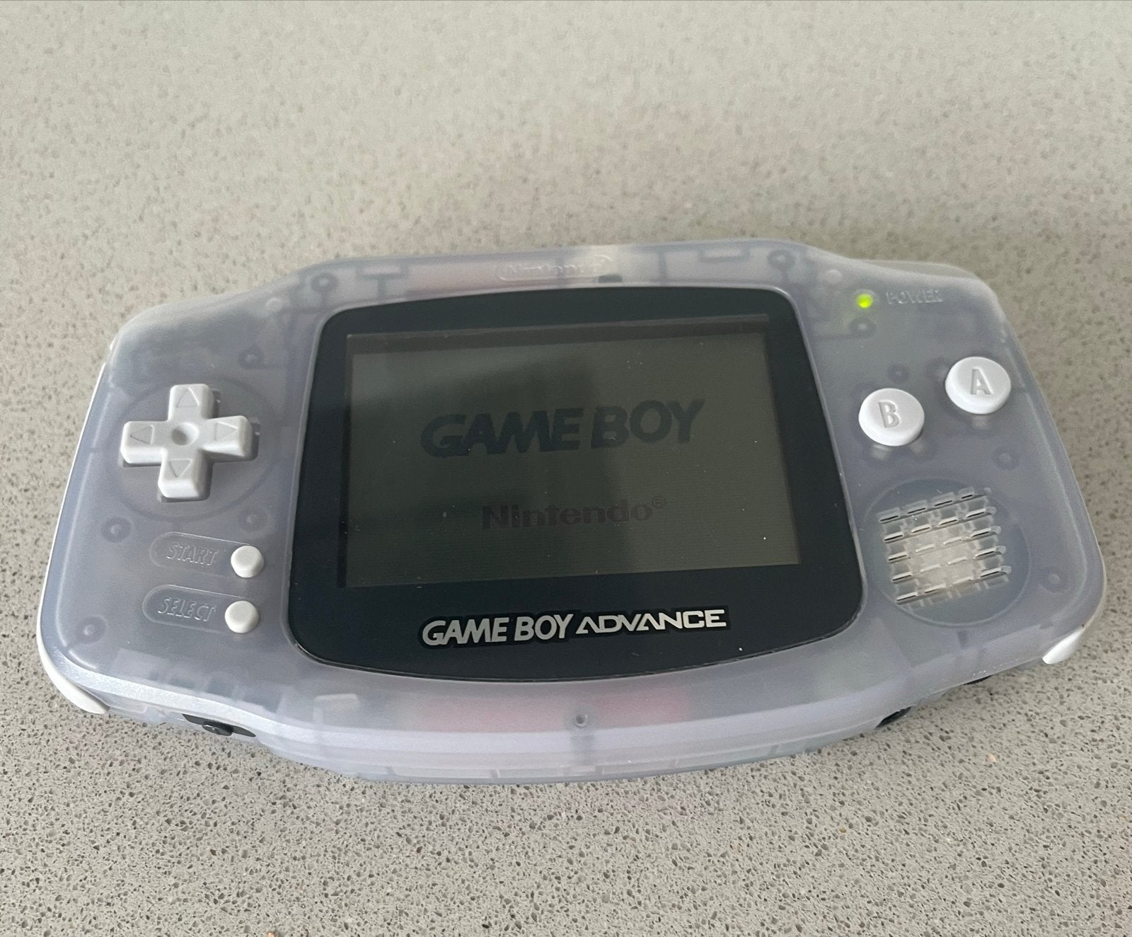 Game Boy Advance - Transparant Grijs, Ophalen of Verzenden, Gebruikt, Game Boy Advance