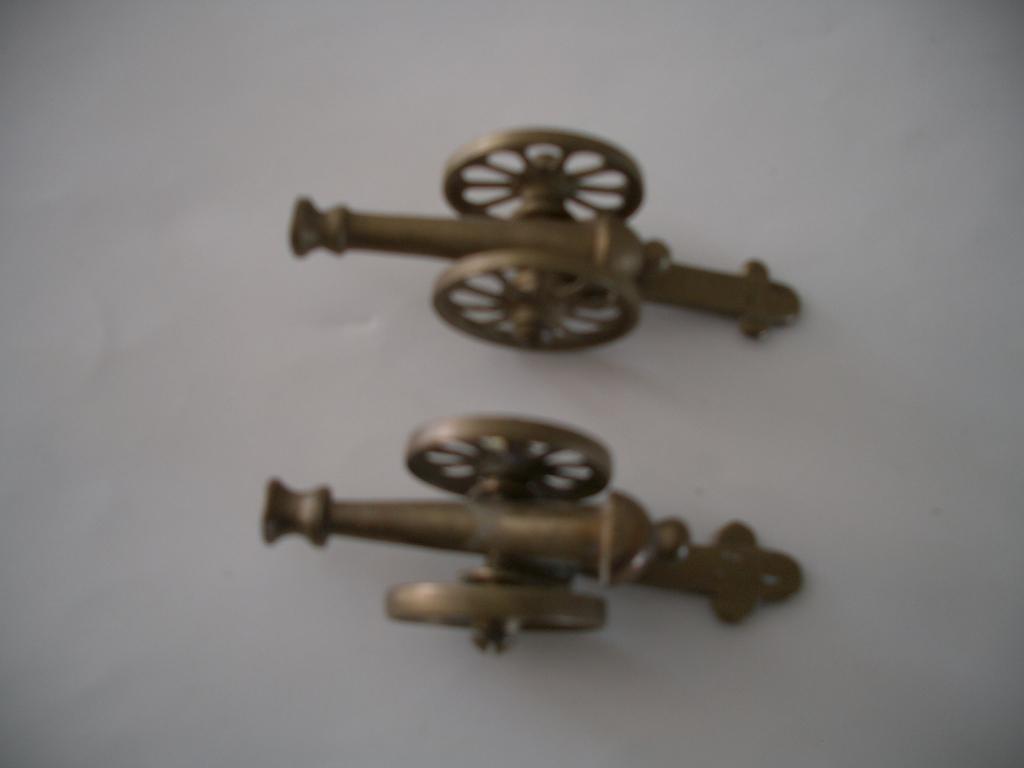 kanon brons koper antiek verzamelen decoratie sfeer, Ophalen of Verzenden, Landmacht, Nederland, Miniatuur of Beeldje