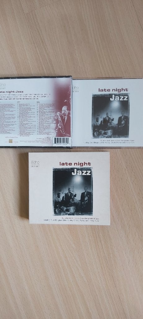 Late Night Jazz 3CD (Charlie Parker,Duke Ellington etc), Boxset, Ophalen of Verzenden, Zo goed als nieuw, Jazz