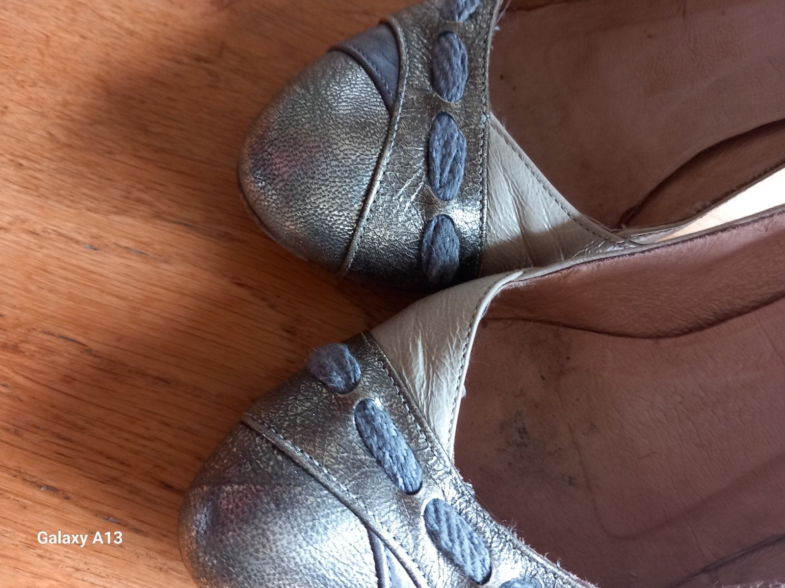 Top Mania schoenen mt 40 goud/grijs, Pumps, Top Mania, Ophalen of Verzenden, Grijs