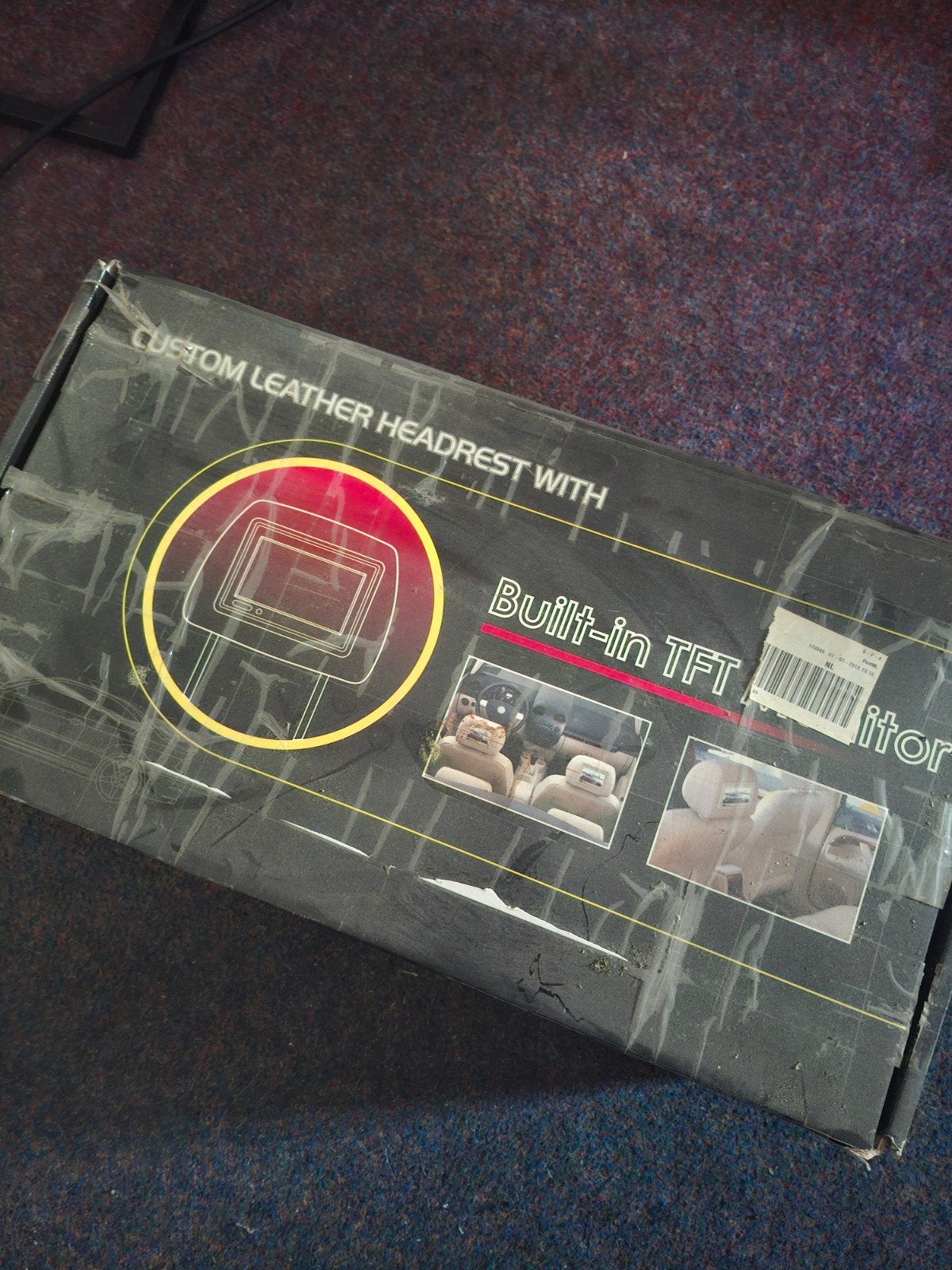 TFT Schermpjes met Hoofdsteun - 7 inch - Nieuwstaat, Ophalen of Verzenden, Zo goed als nieuw
