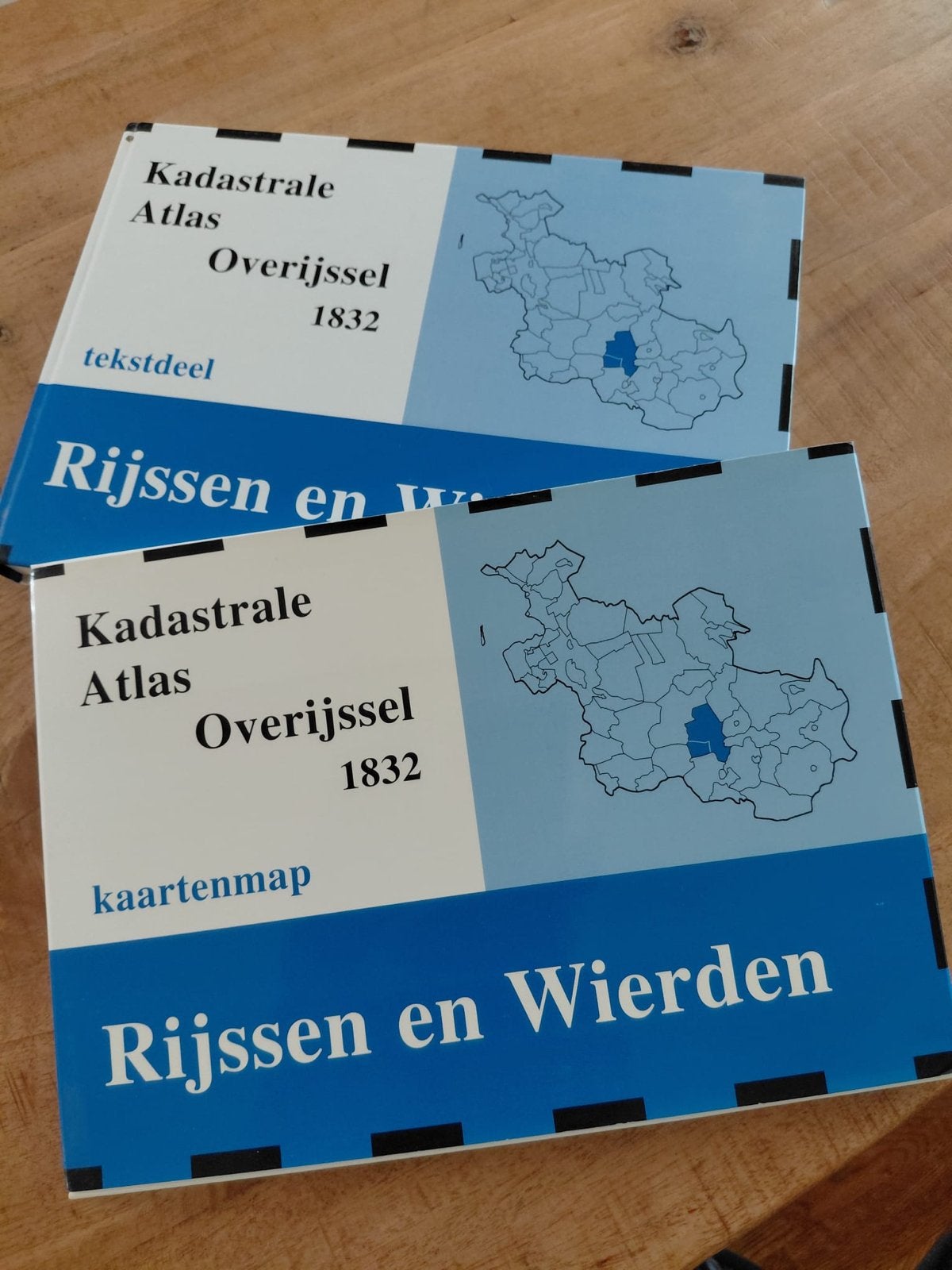 Kadastrale Atlas Overijssel 1832 Rijssen en Wierden, Boeken, Gelezen, Overige atlassen, Ophalen of Verzenden, 1800 tot 2000