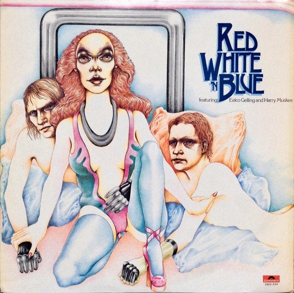 LP RED WHITE 'N BLUE ( Feat. Muskee & Gelling ) - Same, LP, Ophalen of Verzenden, 12 inch, Poprock