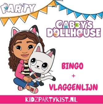 Gabby's Dollhouse Bingo en Vlaggenlijn, Ophalen, Nieuw