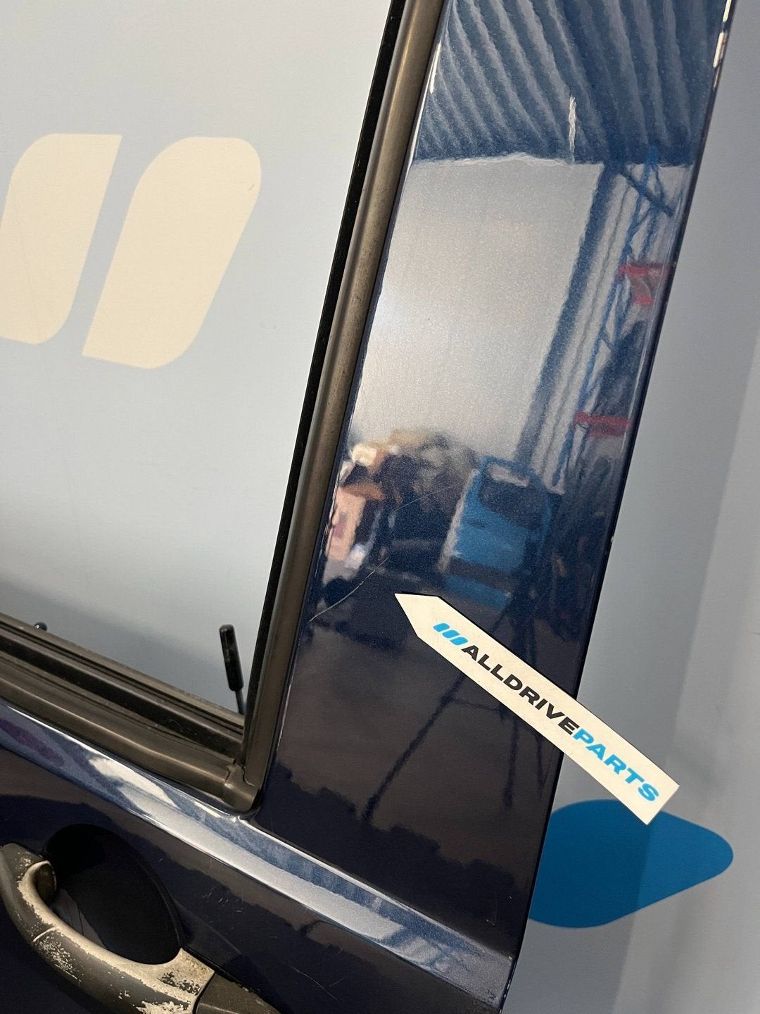 VW Transporter T5 Voorportier links LD5Q Blauw 7E0831055G, Auto-onderdelen, Gebruikt, -, Deur, -
