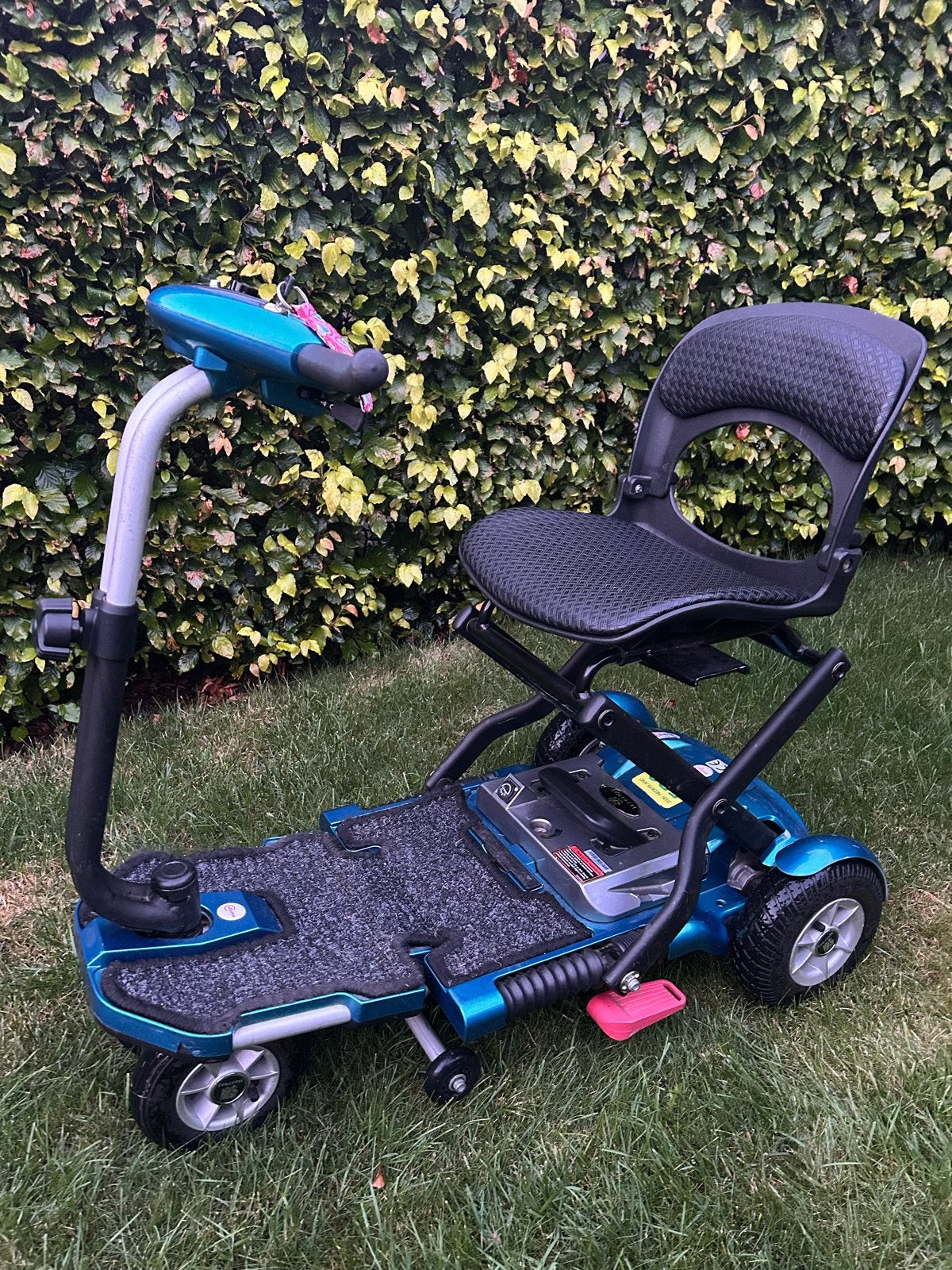 Mango  bobby de luxe blauw met extra accu, 10 km/u of minder, Ophalen of Verzenden, Zo goed als nieuw, Mango