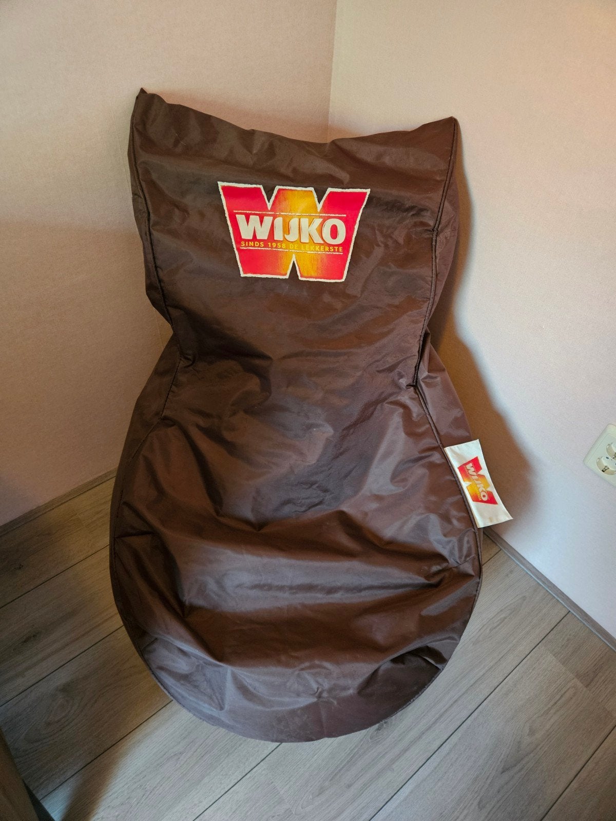 Zitzak stoel van Wijko, Ophalen, Gebruikt, Bruin, Zitzakstoel