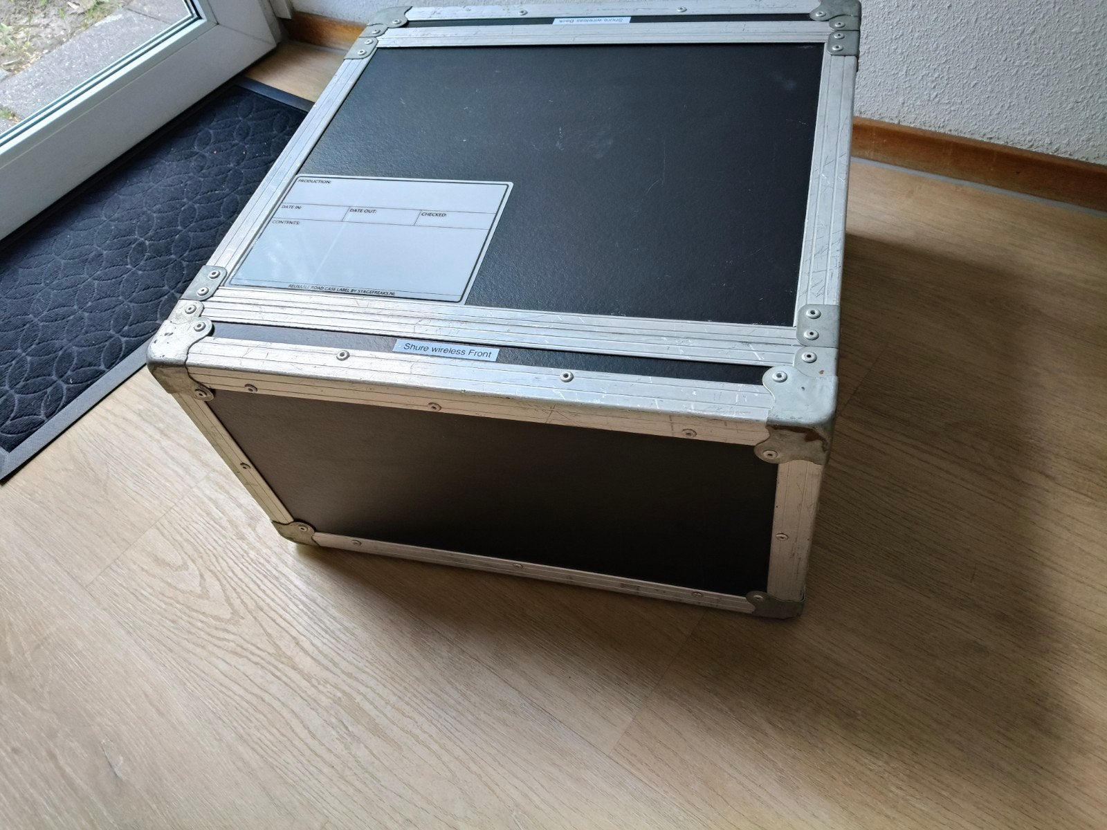 Flightcase 19" 6HE in nette staat, Ophalen, Gebruikt, Overige instrumenten, Flightcase