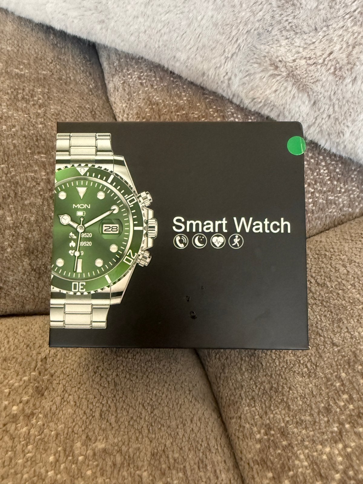 Smartwatch met sport- en gezondheidsfuncties – nieuw in doos, Nieuw, Ophalen of Verzenden, Waterdicht, Android