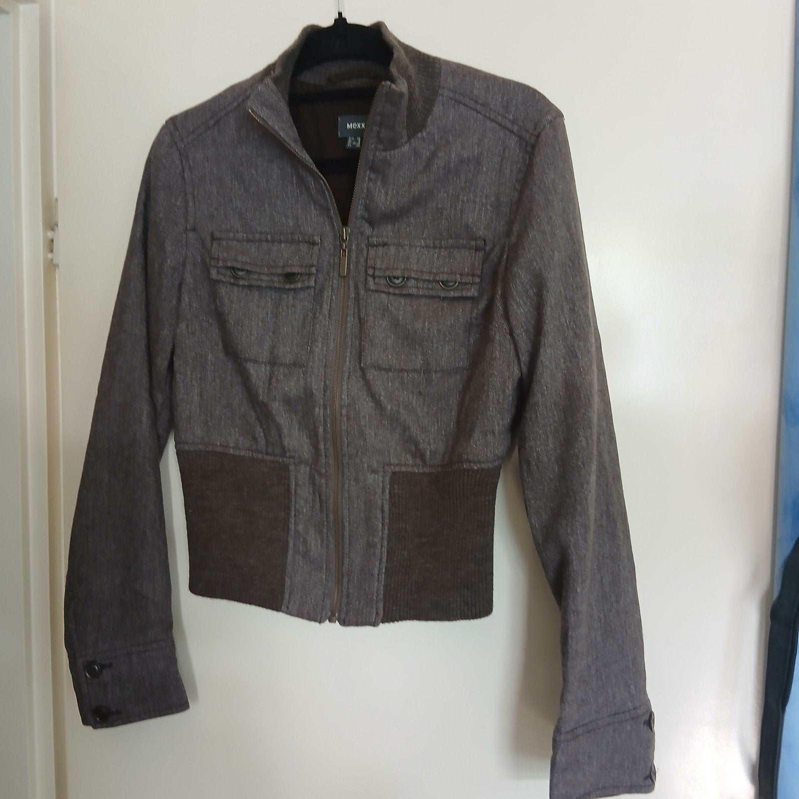 MEXX kort bruin jasje zgan maat 34, Ophalen of Verzenden, Zo goed als nieuw, Maat 34 (XS) of kleiner, Bruin