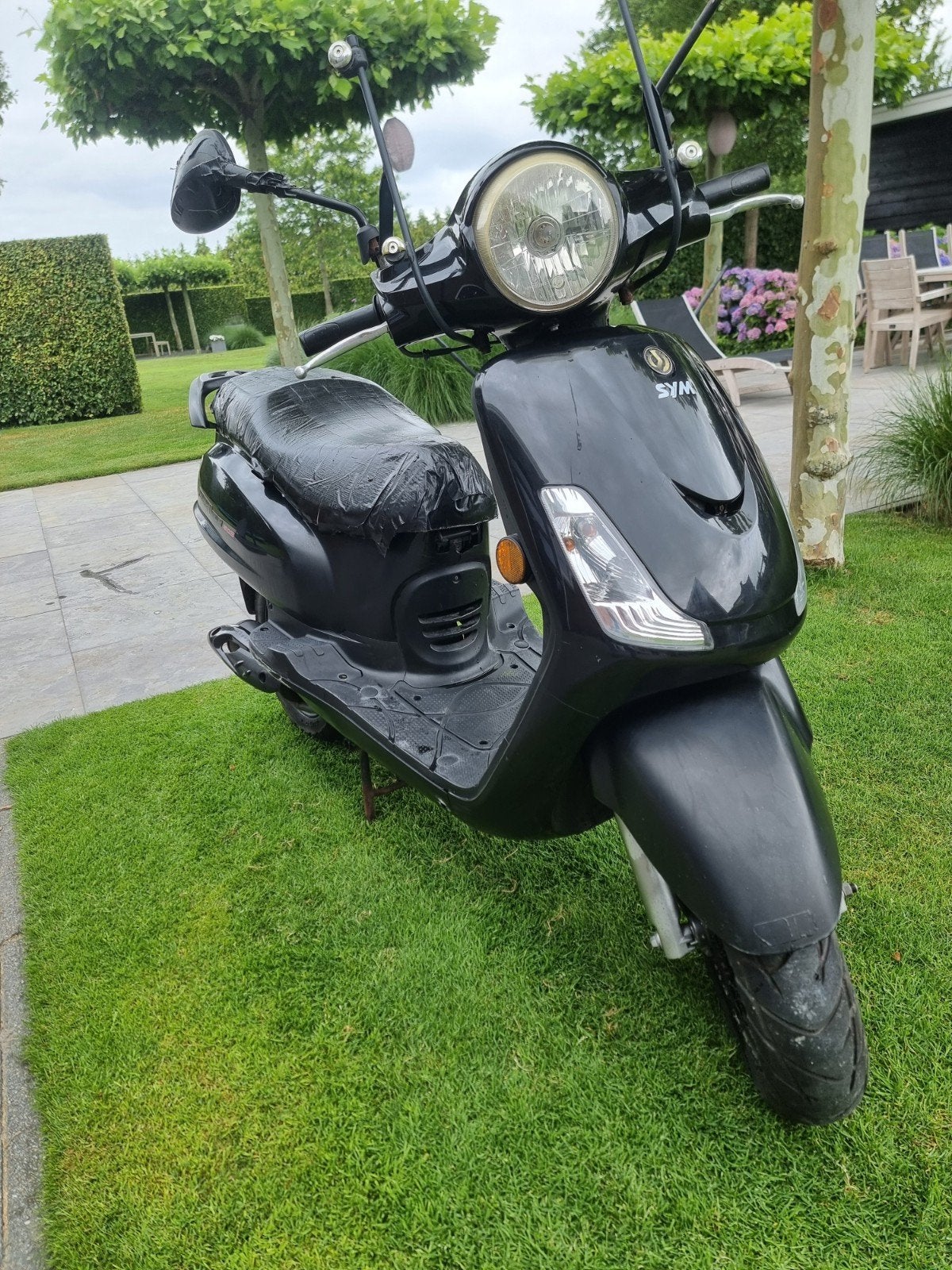 SYM Fiddle II Scooter - Zwart, opkapper, voor onferdelen., Ophalen, Gebruikt, SYM, Benzine