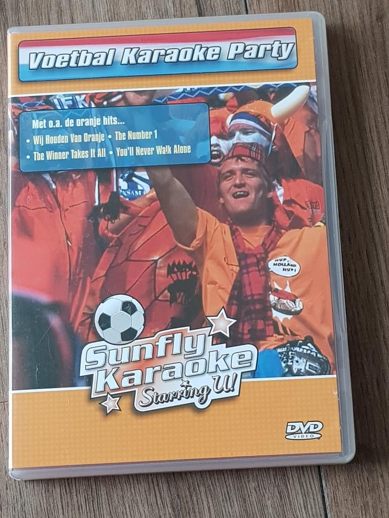 karaoke voetbal party , sunfly, Cd's en Dvd's, Alle leeftijden, Ophalen of Verzenden, Zo goed als nieuw