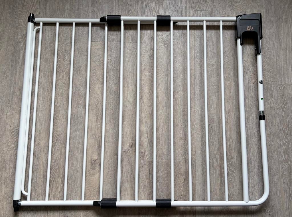 Traphekje A3safetydoor, breedte verstelbaar 75,5-116cm, Ophalen, Zo goed als nieuw, 115 cm of meer, Metaal of IJzer