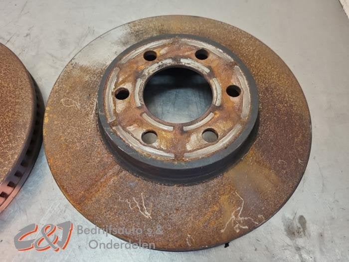 Remschijf voor van een Ford Transit Custom, Gebruikt, -, -, Ophalen of Verzenden