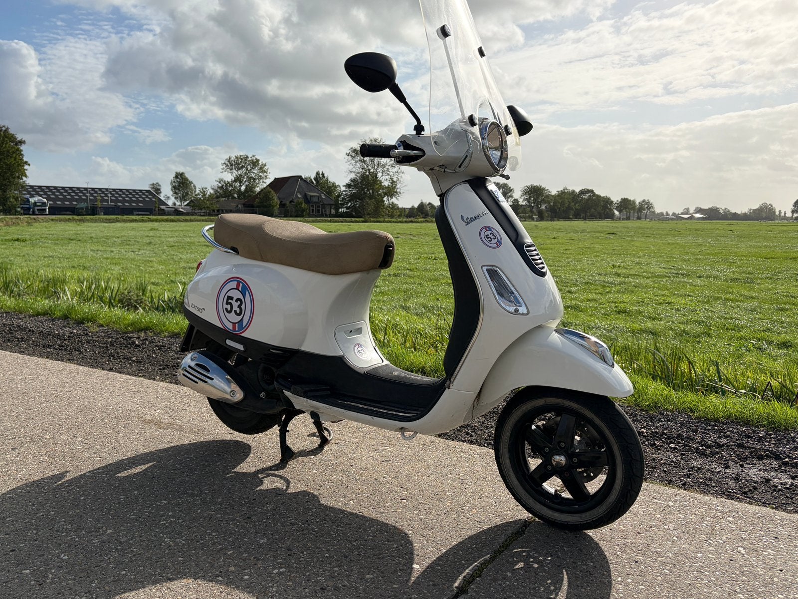 Nette Vespa LX50 4T bromscooter., Ophalen, Gebruikt, Maximaal 45 km/u, Benzine