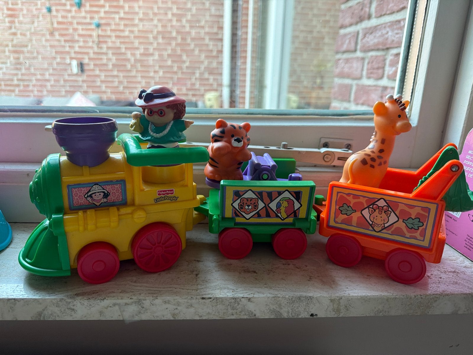 Little People Trein met Geluid en Dierenfiguren, Ophalen of Verzenden, Gebruikt