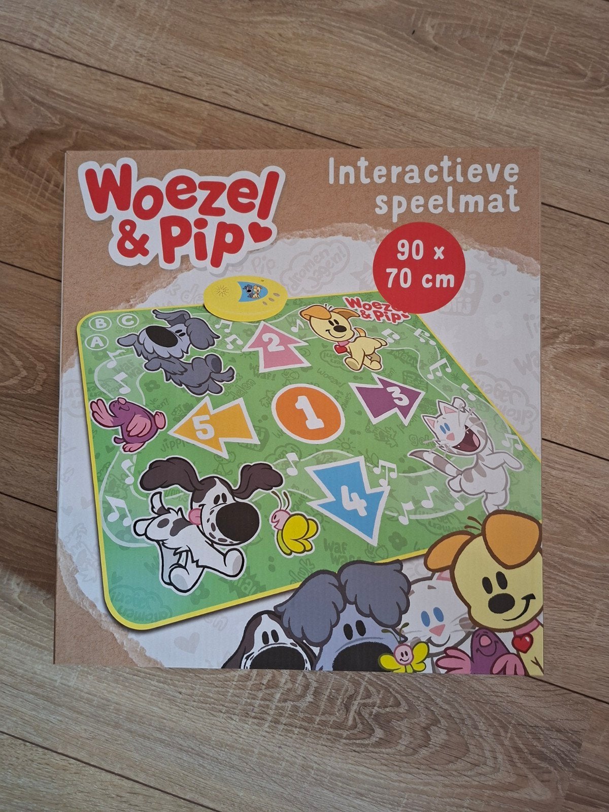 Woezel en Pip interactieve speelmat, Ophalen, Zo goed als nieuw, Ontdekken, Met geluid