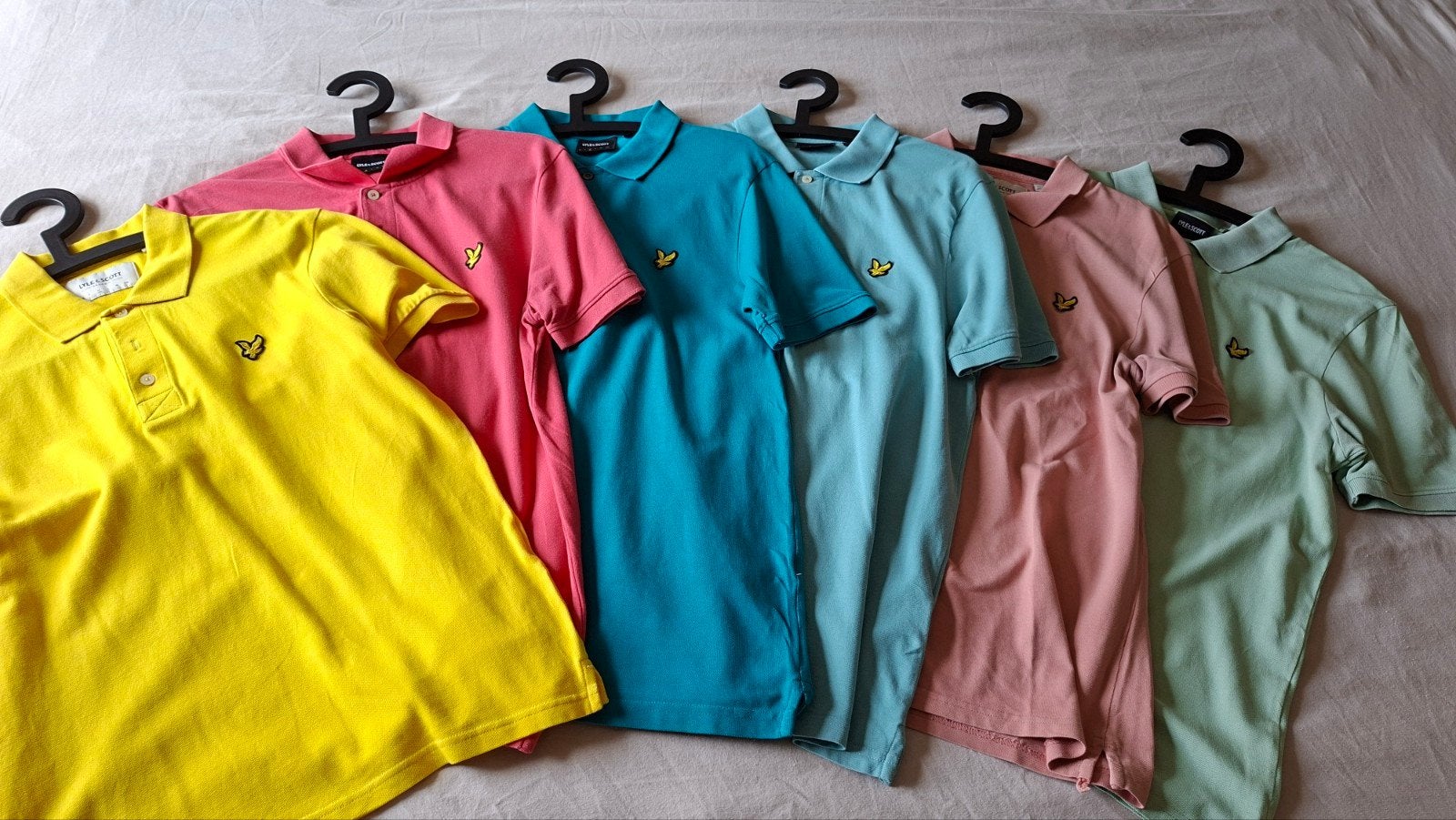 6x Lyle & Scot polo maat M, Ophalen of Verzenden, Lyle & Scott