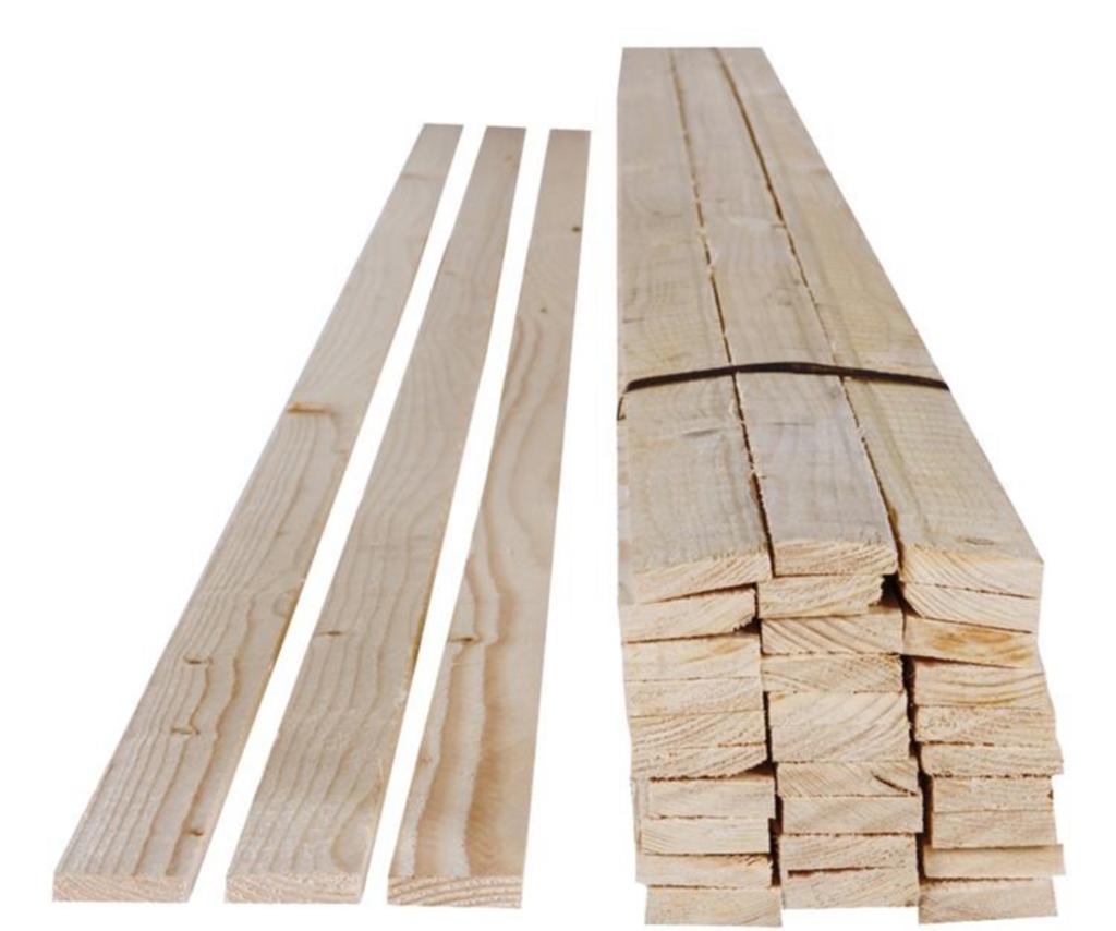 Houten lat 9x30mm, lengte 510cm, Ophalen, Minder dan 25 mm, Nieuw, Plank