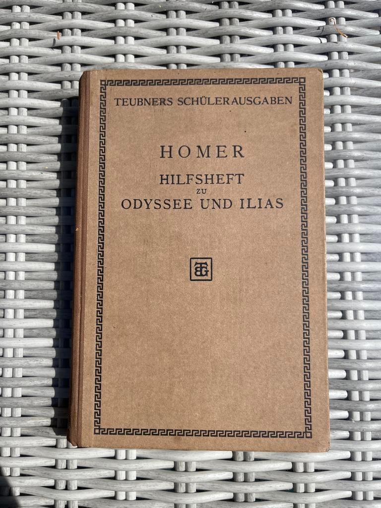 Homer: Hilfsheft zu Odyssee und Ilias (1916), Ophalen of Verzenden, Gelezen, Europa overig