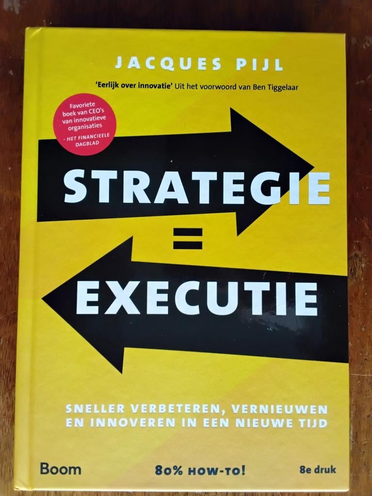 JACQUES PIJL STRATEGIE = EXECUTIE, Ophalen of Verzenden, Nieuw