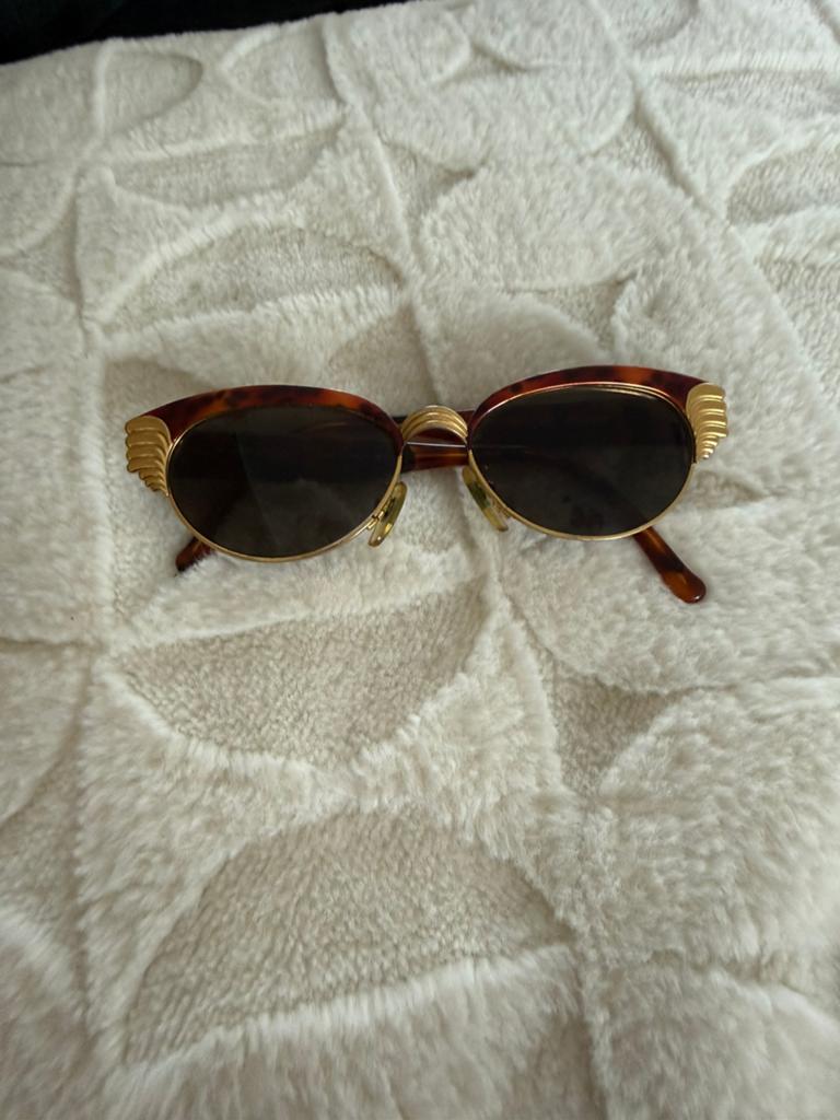 Vintage Retro zonnebril Vogart 3081 kattenoog jaren 80 90, Ophalen, Zo goed als nieuw, Overige merken