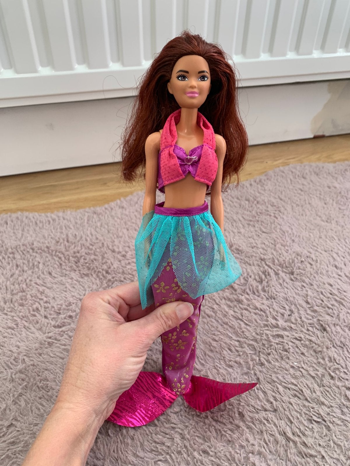 Barbie zeemeermin, Ophalen of Verzenden, Zo goed als nieuw, Barbie