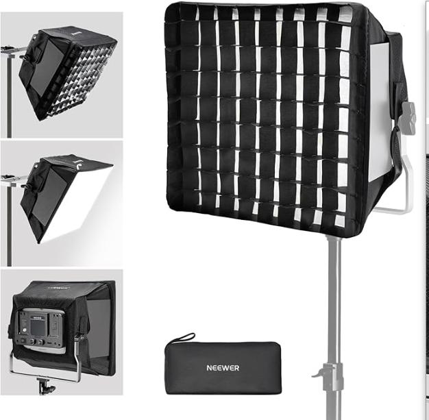 NEEWER softbox diffuser voor NL660 RGB660 PRO II, Ophalen of Verzenden, Gebruikt, Overige typen