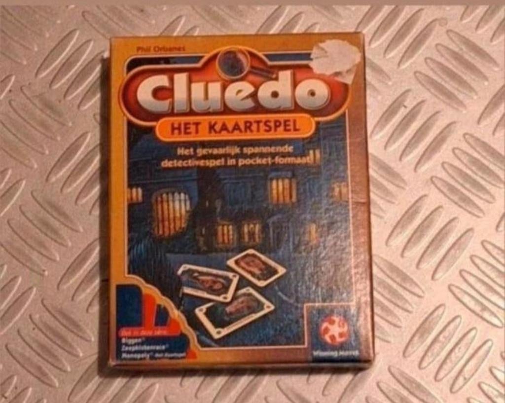 Cluedo Het Kaartspel - Spannend Detectivespel, Hobby en Vrije tijd, Gezelschapsspellen | Kaartspellen, Een of twee spelers, Ophalen of Verzenden
