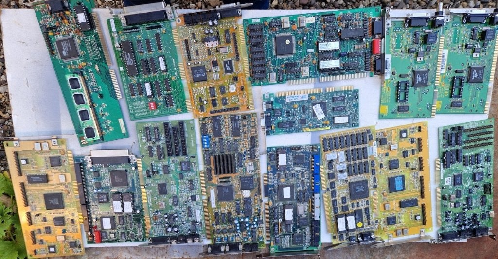 15 stuks ISA retro computerkaarten, Ophalen of Verzenden, Gebruikt